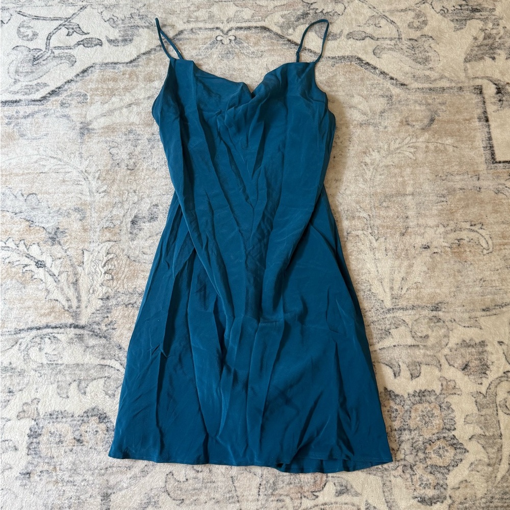 Lavender brown slip dress